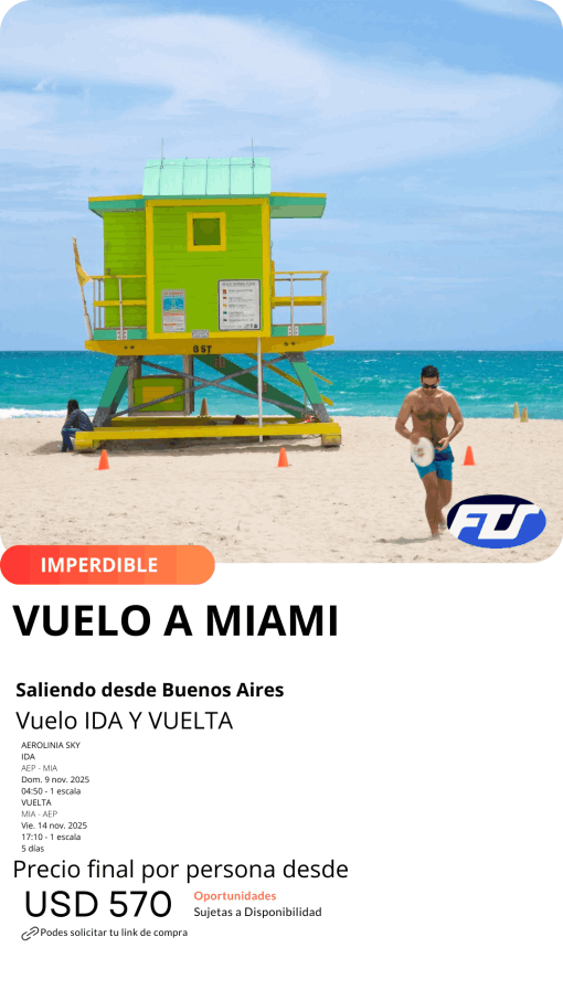 VUELOS A MIAMI